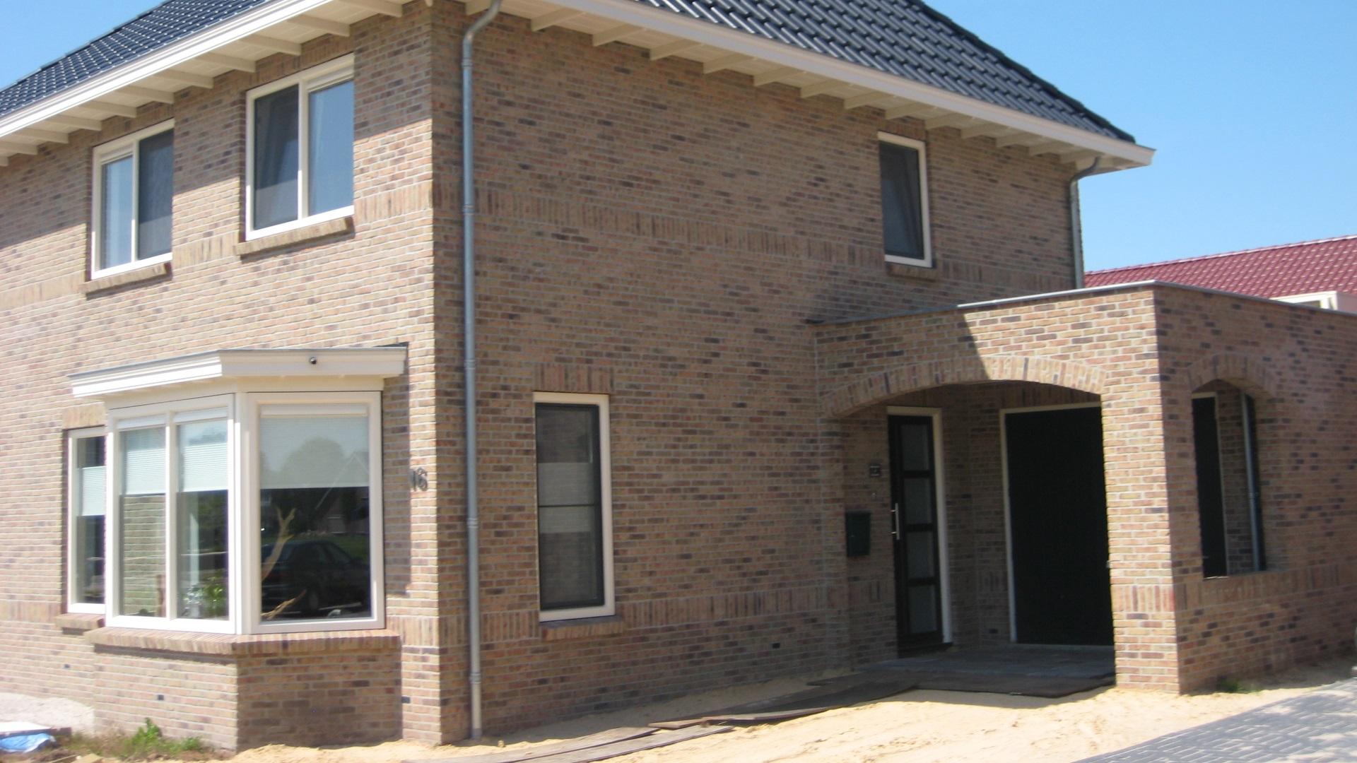 Gemetselde vrijstaande woning